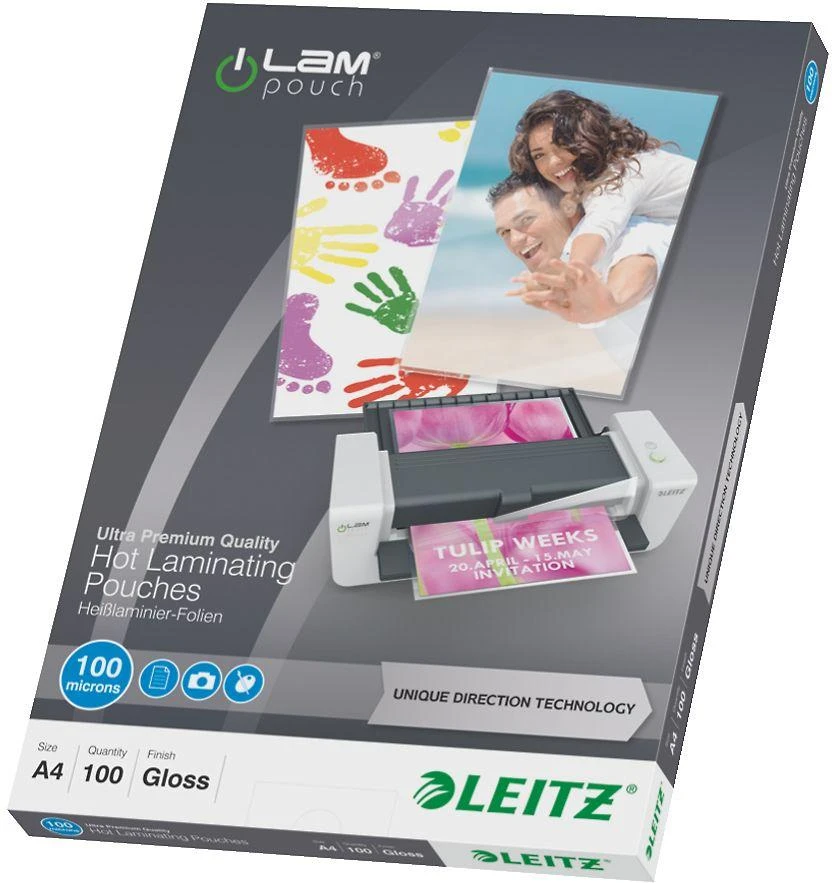 Leitz iLAM UDT laminavimo vokelis 100 vnt
