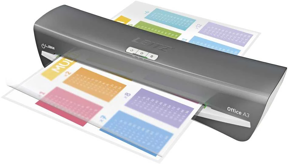 Laminavimo aparatas LEITZ iLAM OFFICE, A3, sidabro sp.