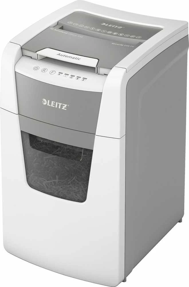 Leitz IQ Autofeed Office 150 Automatinis dokumentų naikiklis P4, Pilka/Balta