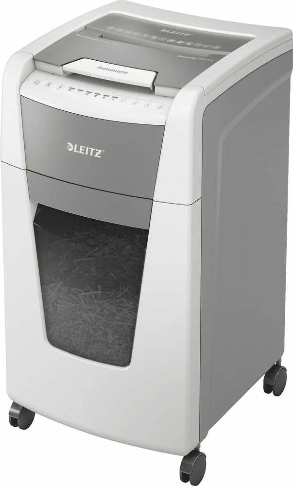Leitz IQ Autofeed Office 300 Automatinis dokumentų naikiklis P4, Pilka/Balta