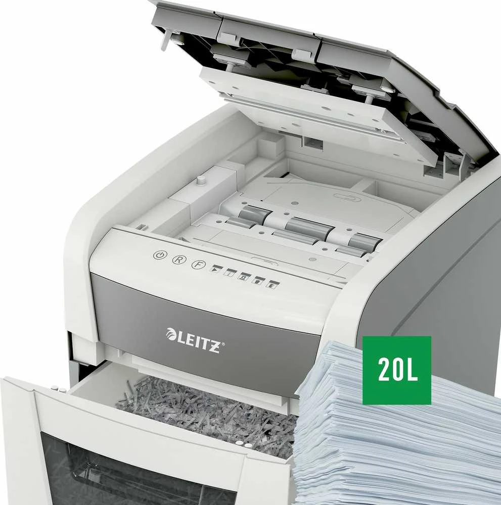 Leitz IQ Autofeed atidarytas dokumentų naikiklio stalčius