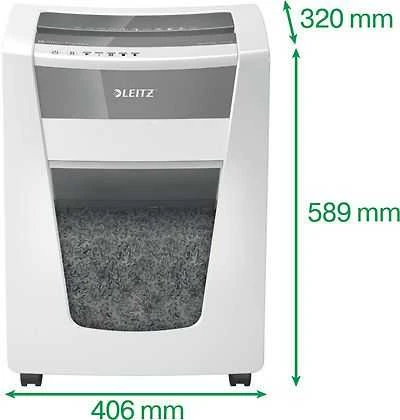 Leitz IQ Office Pro naikiklio matmenys
