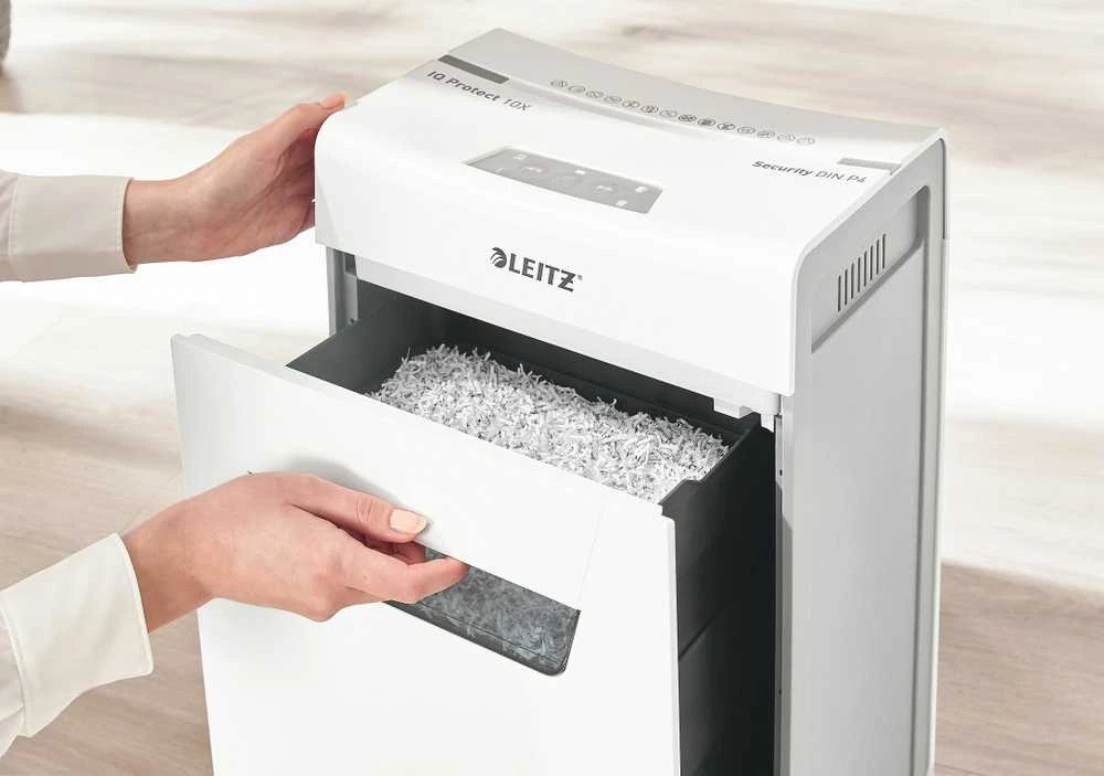 Dokumentų naikiklis LEITZ IQ Protect Premium 10X P4