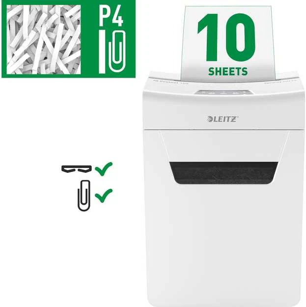 Dokumentų naikiklis LEITZ IQ Protect Premium 10X P4