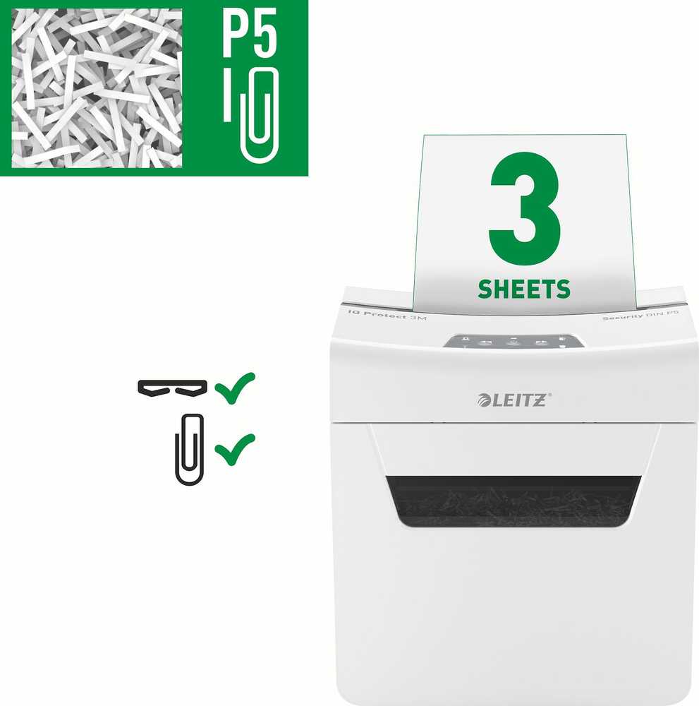 Leitz IQ Protect 3 P5, 3 kart