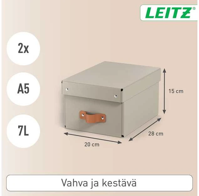 Leitz saugojimo dėžė su matmenimis
