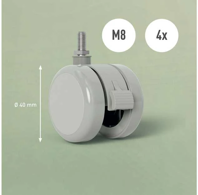 Leitz Leitz wheels for Leitz Ergo electric desk