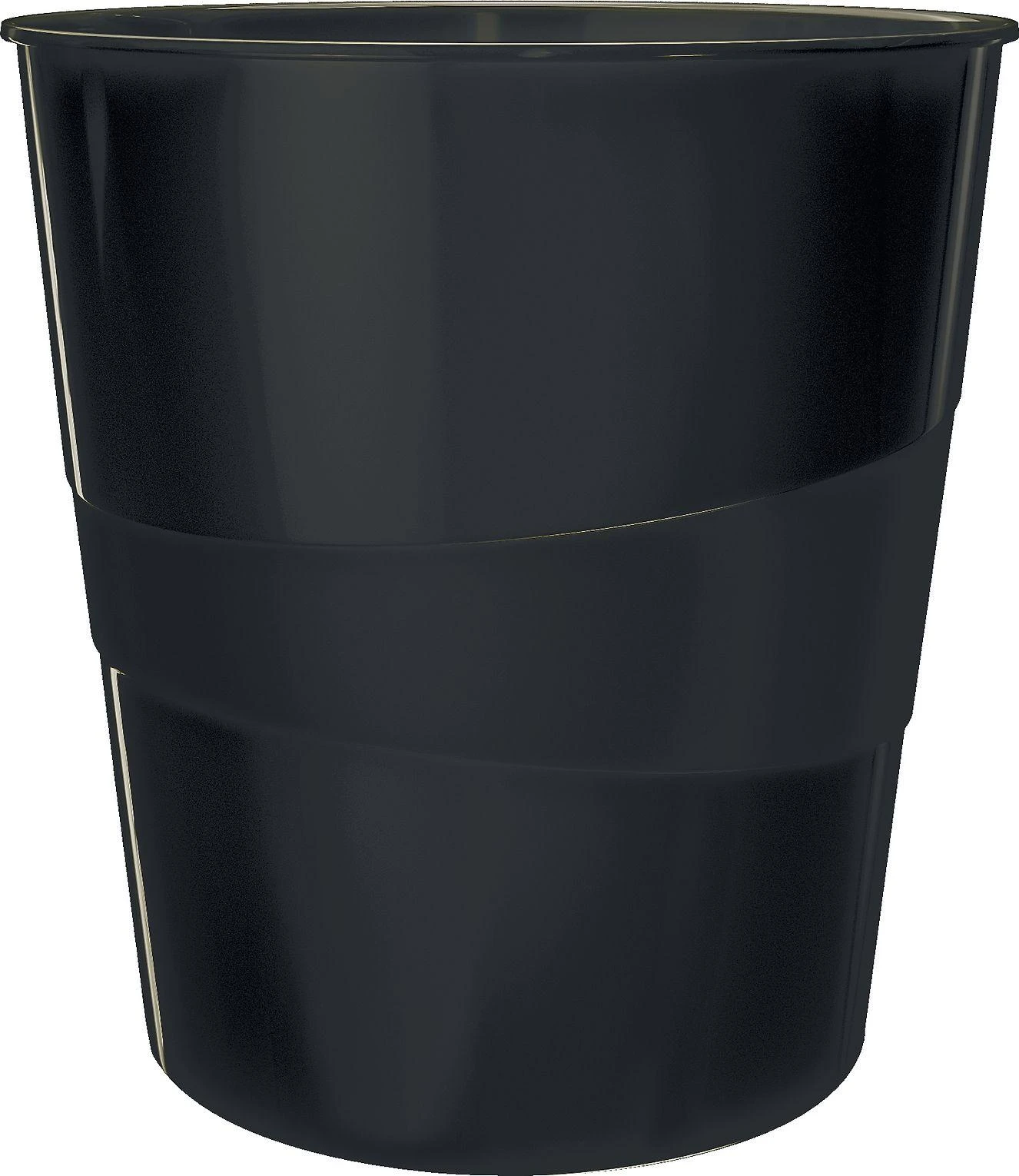 Šiukšliadėžė Leitz 15L Wow, juoda 52781095 (kok5680187)