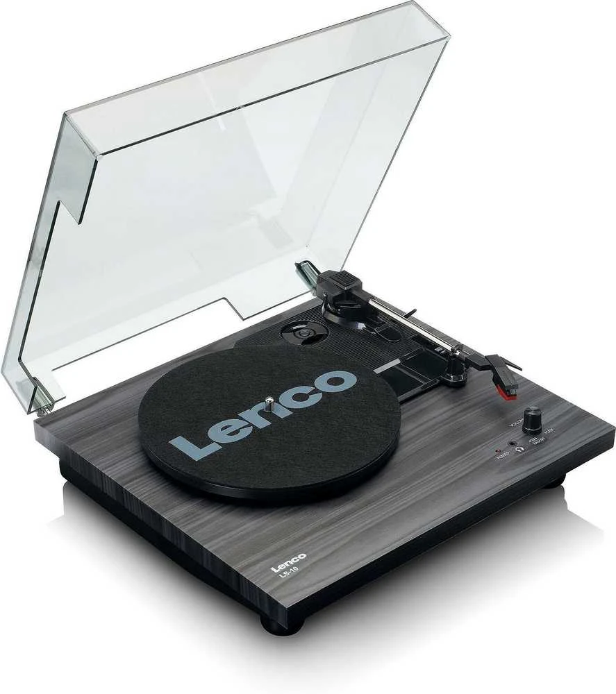 Lenco LS-10 patefonas, Juodas