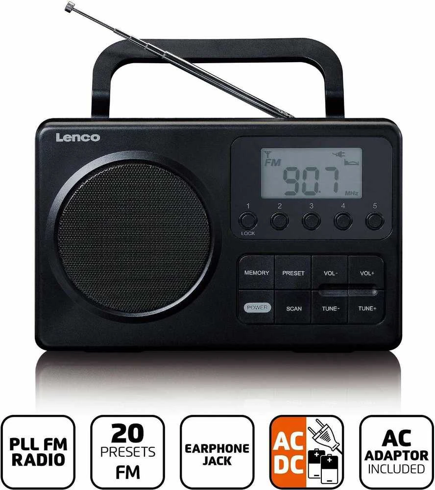 Radio Lenco Lenco MPR-035BK juodas