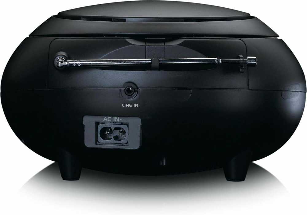 Lenco SCD-33 Boombox CD/BT/Radijas juodas