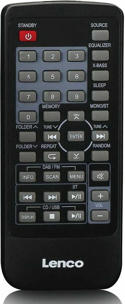 Grotuvas Lenco SCD-720SI sidabrinis