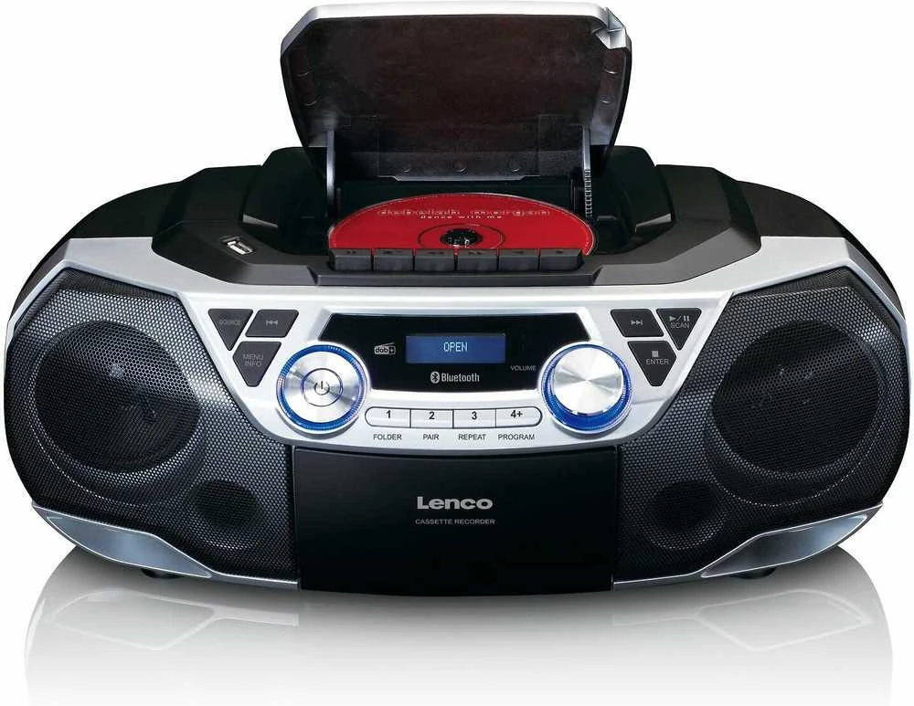 Grotuvas Lenco SCD-720SI sidabrinis