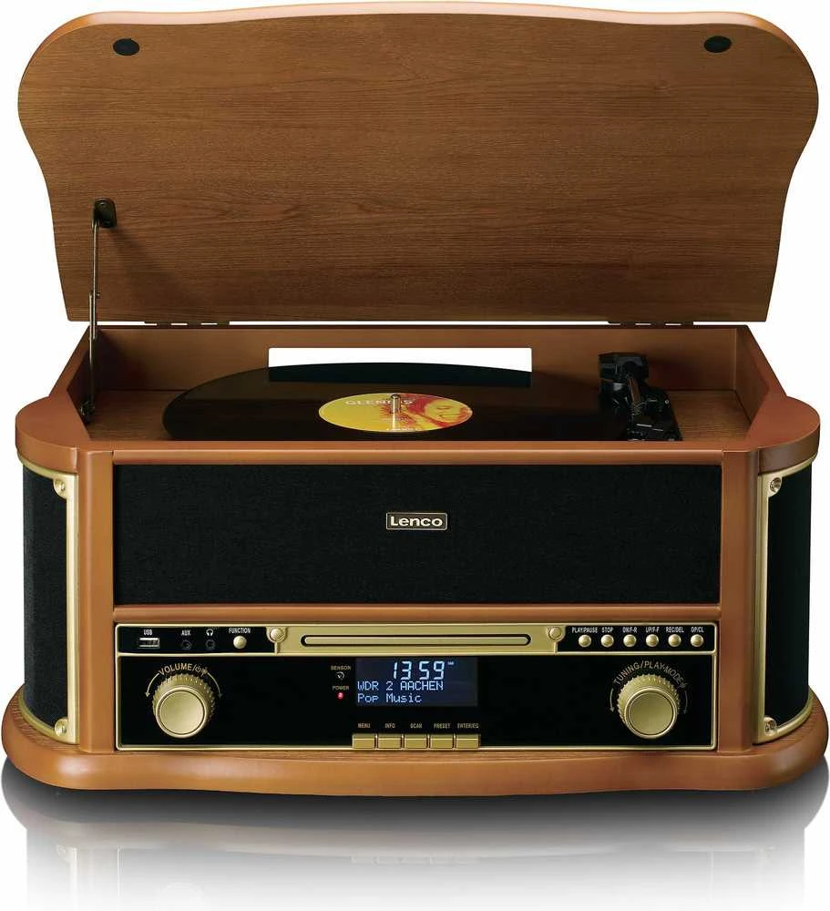 Muzikinis centras Lenco TCD-2571 skylė