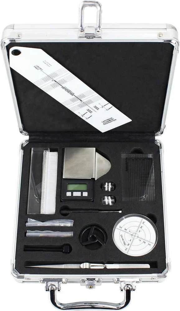 Lenco TTA-12IN1PRO lagaminas su profesionalių patefono priedų rinkiniu