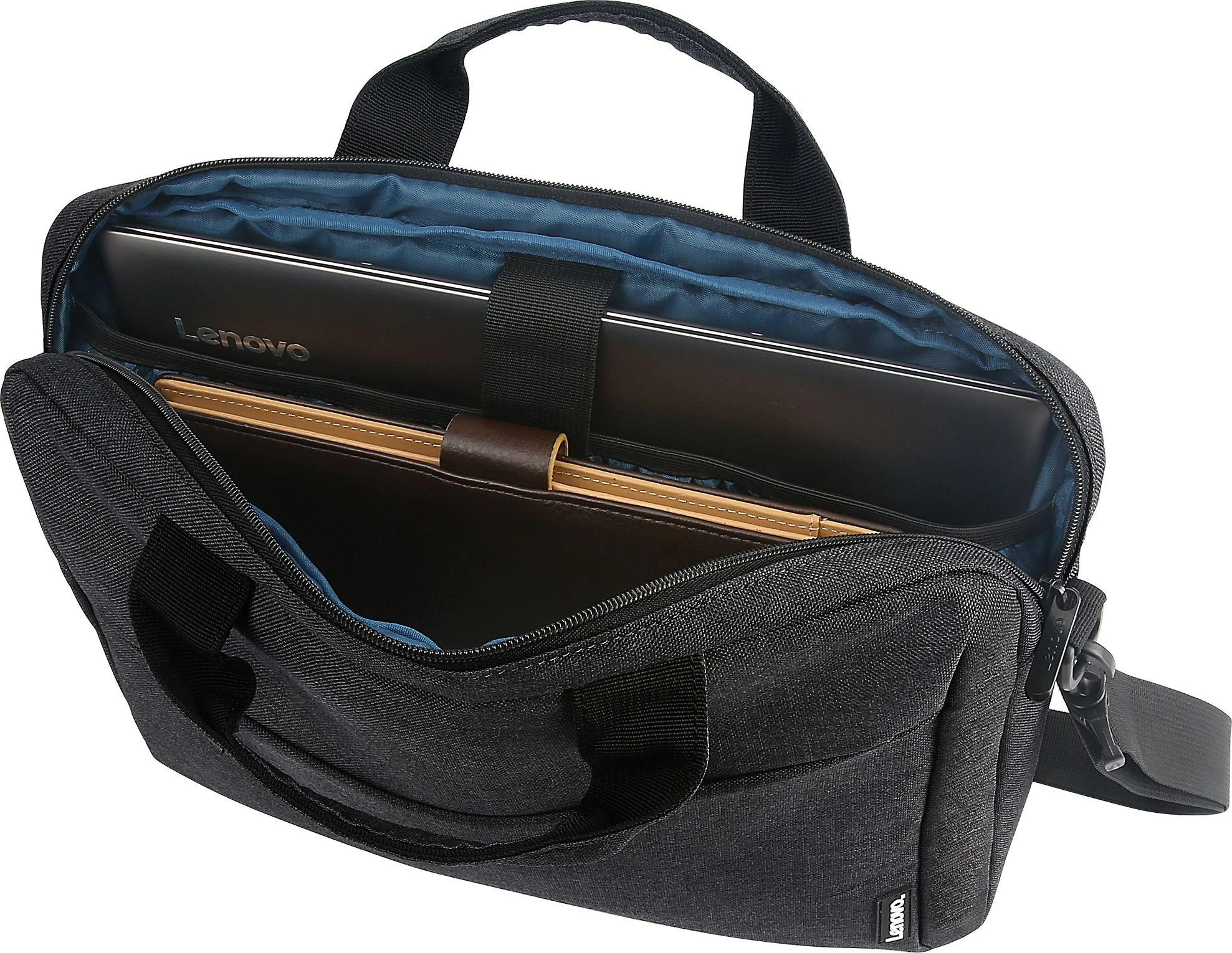 Lenovo | Casual Toploader T210 | Tinka iki 15.6 " | Messenger - Briefcase | Juodas
