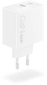 „Lenovo“ dvigubas USB-C 65 W GaN įkroviklis | USB-C | 65 W | Įkroviklis