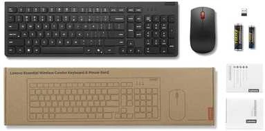 LENOVO ESSENTIAL Belaidė Klaviatūra ir pelė G2 AI FIN/SWE