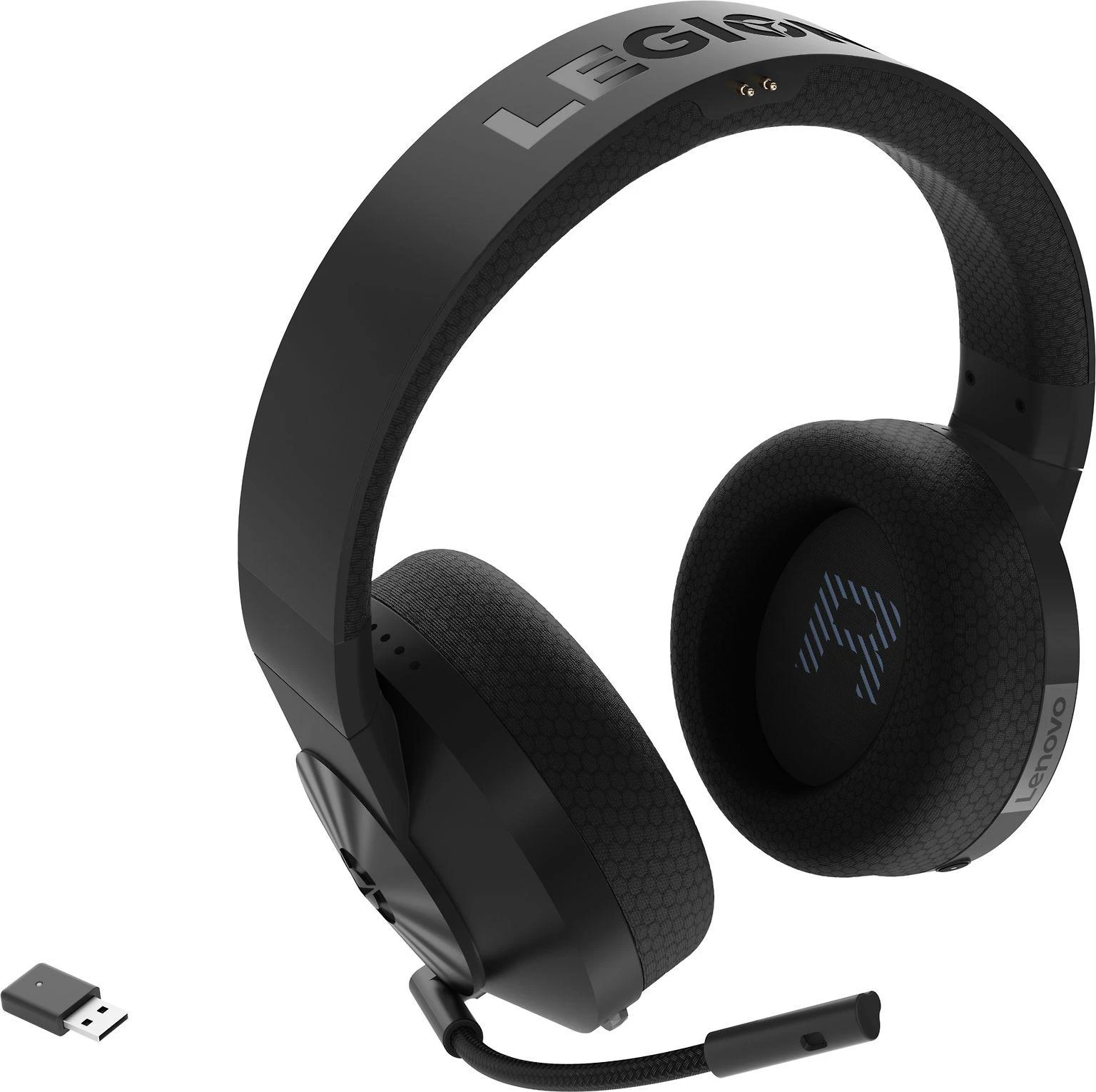 Lenovo Legion H600 Belaidės Žaidimų Ausinės, Juodos