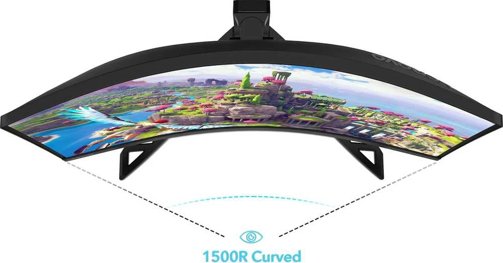 Lenktas žaidimų monitorius Legion Legion R27FC-30 | 27" FHD (1920X1080) | VA PANEL | 350 nits | 240 Hz | 0,5 ms