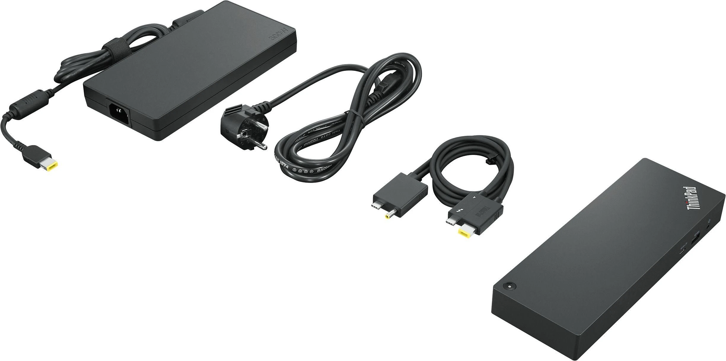 Lenovo | ThinkPad Thunderbolt 4 Workstation Dock | Dokas | Ethernet LAN (RJ-45) jungtys 1 | DisplayPorts kiekis 2 | USB 3.0 (3.1 Gen 1) jungtys kiekis 3 | HDMI jungtys kiekis 1 | Ethernet LAN | 230 W | Garantija 36 mėn.