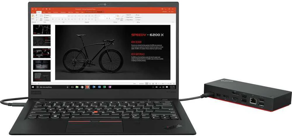 Lenovo | ThinkPad Universal USB-C Dock - EU | Docking station | Ethernet LAN (RJ-45) jungtys 1 | VGA (D-Sub) jungtys quantity 1 | DisplayPorts quantity 2 | USB 3.0 (3.1 Gen 1) Type-C jungtys quantity 1 | USB 3.0 (3.1 Gen 1) jungtys quantity 3 | USB 2.0 jungtys quantity 2 | HDMI jungtys quantity 1 | 65 W | Garantija 36 mėn.