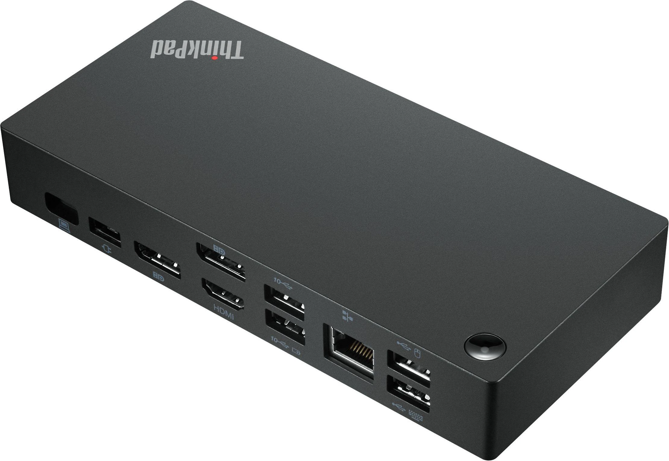 Lenovo | ThinkPad Universal USB-C Dock - EU | Docking station | Ethernet LAN (RJ-45) jungtys 1 | VGA (D-Sub) jungtys quantity 1 | DisplayPorts quantity 2 | USB 3.0 (3.1 Gen 1) Type-C jungtys quantity 1 | USB 3.0 (3.1 Gen 1) jungtys quantity 3 | USB 2.0 jungtys quantity 2 | HDMI jungtys quantity 1 | 65 W | Garantija 36 mėn.