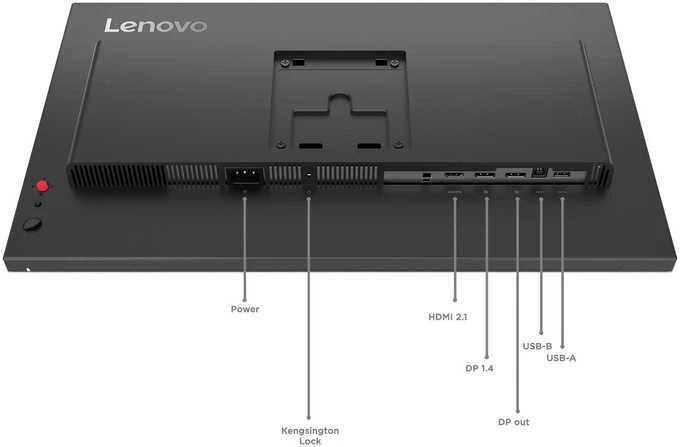 Monitorius Lenovo | ThinkVision P24QD-40 | 23.8 " | IPS | 16:9 | 120 Hz | 6 ms | 2560 x 1440 pikselių | 300 cd/m² | HDMI jungtys quantity 1 | Eclipse Juodas | Garantija 36 mėn.