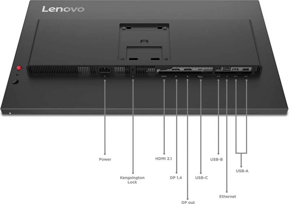 Monitorius Lenovo | ThinkVision P27QD-40 | 27 " | IPS | 16:9 | 120 Hz | 4 ms | 2560 x 1440 pikselių | 350 cd/m² | HDMI jungtys quantity 1 | Raven Juodas | Garantija 36 mėn.