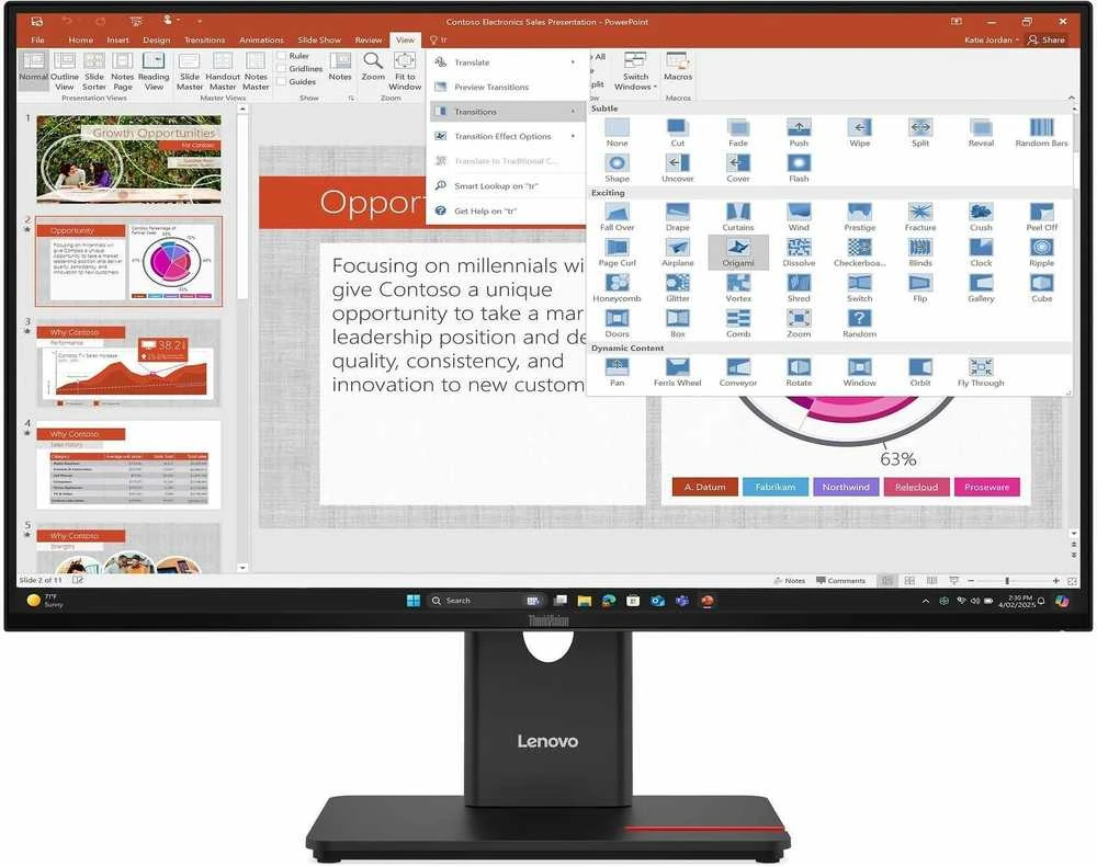 Monitorius Lenovo | T27-40 | 27 " | IPS | 16:9 | 120 Hz | 6 ms | 1920 x 1080 pikselių | 300 cd/m² | HDMI jungtys quantity 1 | Juodas | Garantija 36 mėn.