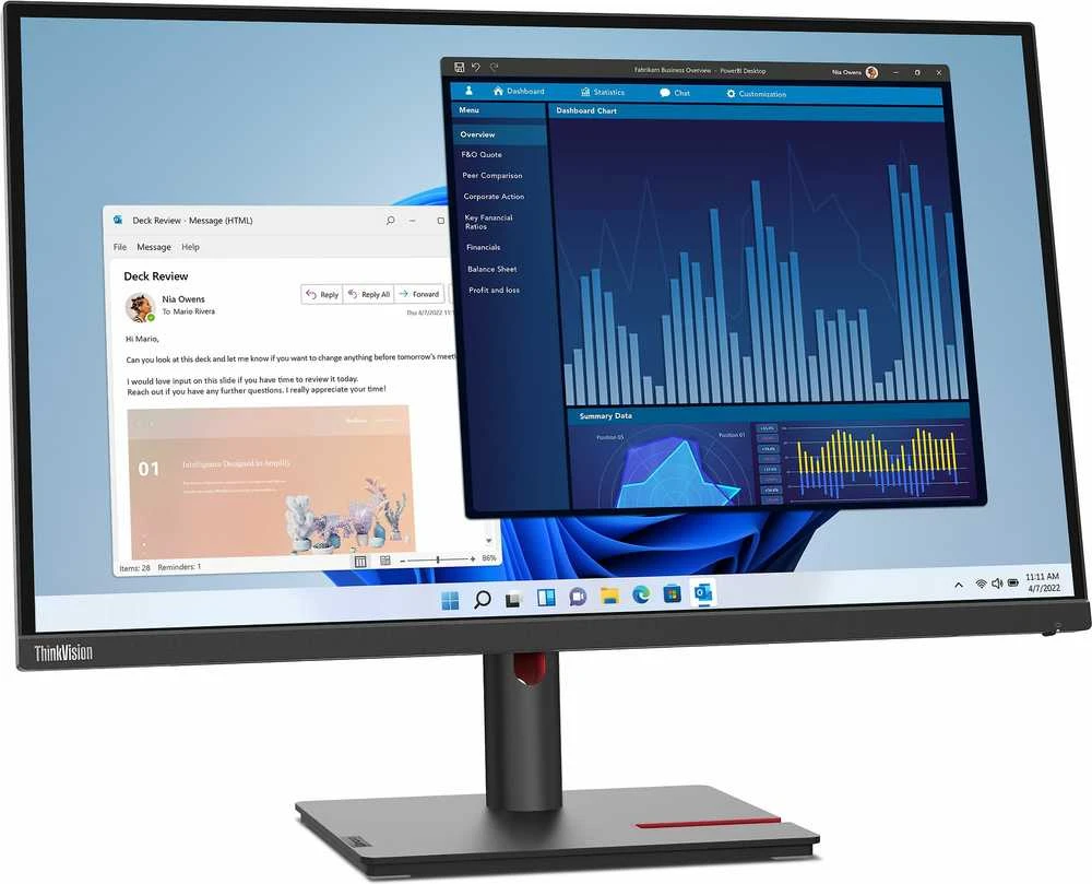 Monitorius Lenovo | ThinkVision | T27p-30 | 27 " | IPS | 4K | 16:9 | 60 Hz | 4 ms | 3840 x 2160 | 350 cd/m² | HDMI jungtys quantity 1 | Juodas | Garantija 36 mėn.