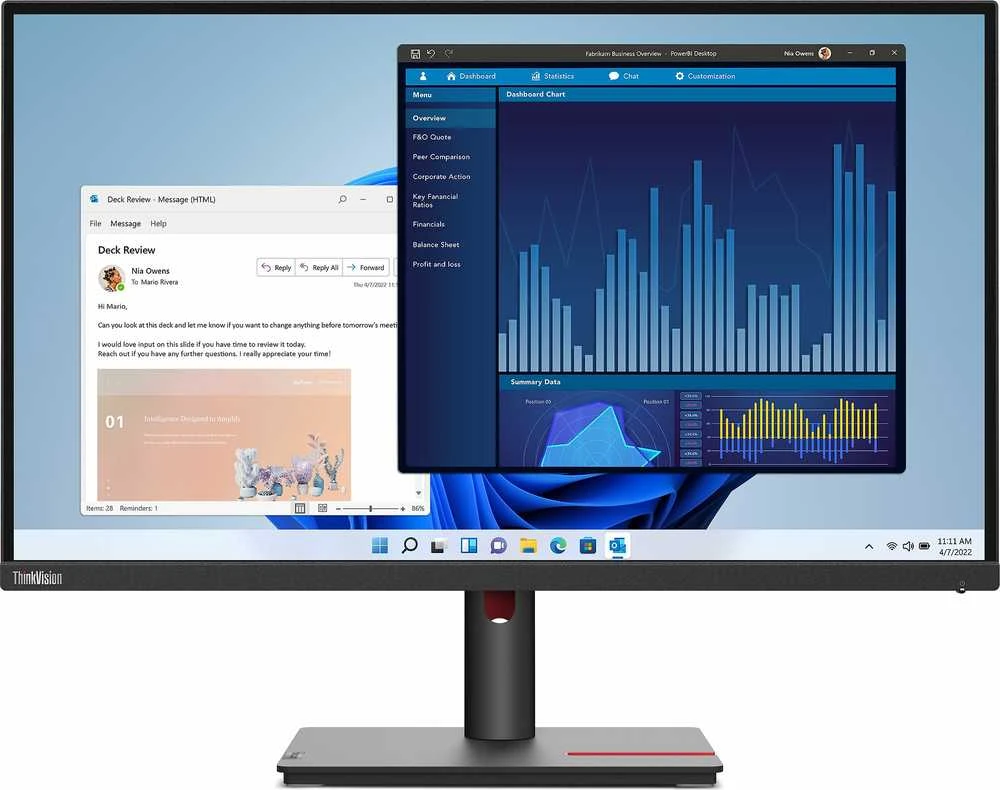 Monitorius Lenovo | ThinkVision | T27p-30 | 27 " | IPS | 4K | 16:9 | 60 Hz | 4 ms | 3840 x 2160 | 350 cd/m² | HDMI jungtys quantity 1 | Juodas | Garantija 36 mėn.