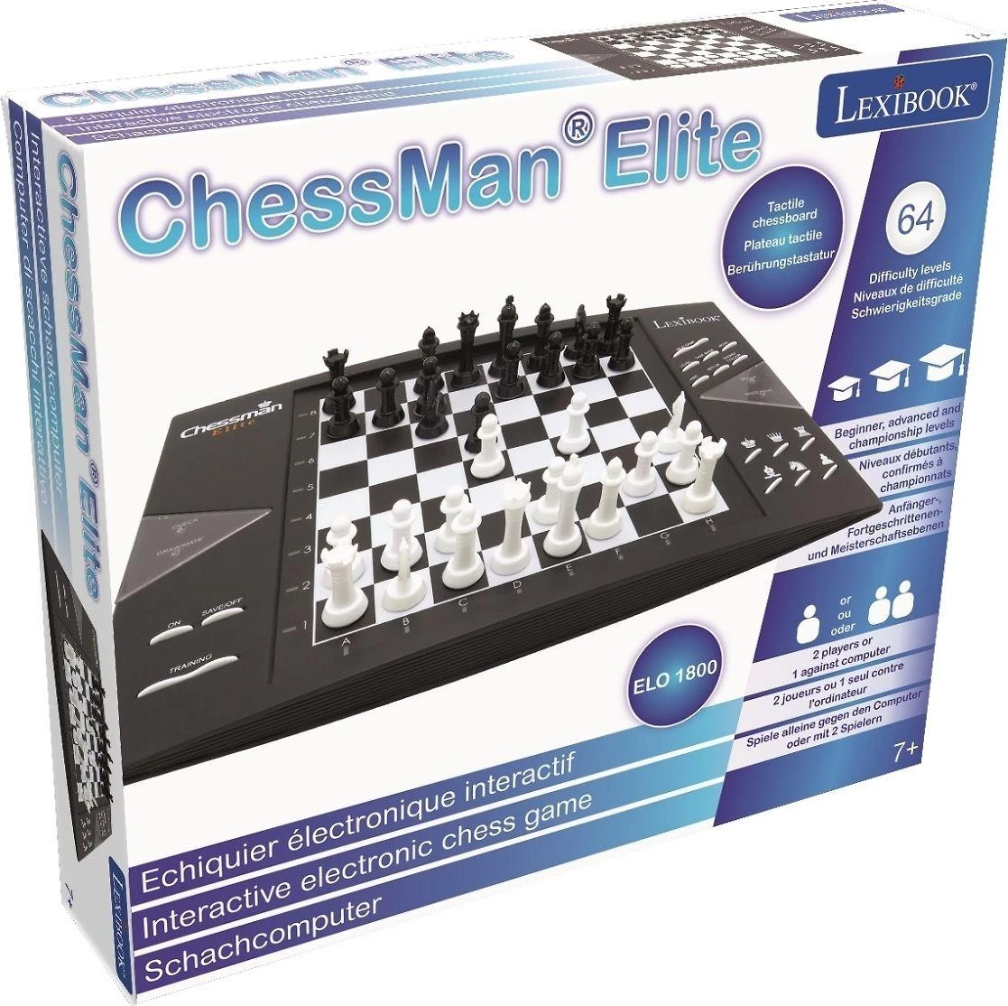 Lexibook ChessMan® Elite elektroninis šachmatų žaidimas
