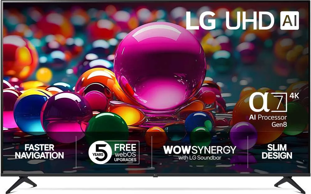 Televizorius LG TV | 75UA75006LA | 75 | Smart TV | webOS 25 | 4K UHD