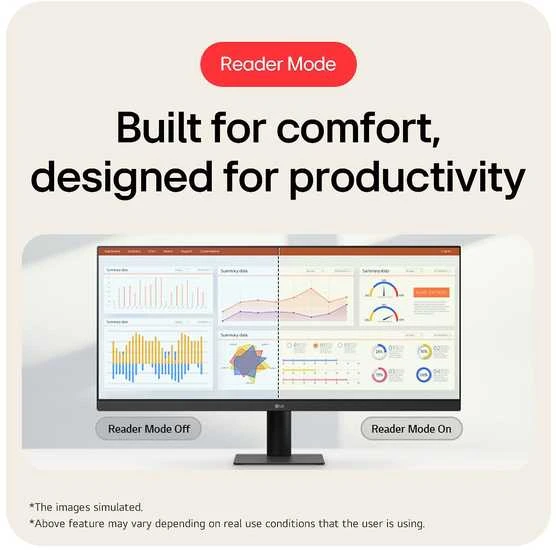 LG 29U511A-B computer monitorius 73.7 cm (29") 2560 x 1080 pikselių WFHD LCD Juodas