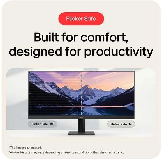 LG 29U511A-B computer monitorius 73.7 cm (29") 2560 x 1080 pikselių WFHD LCD Juodas