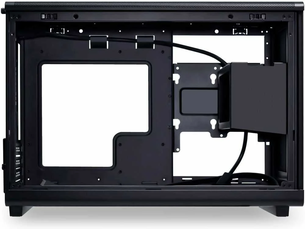 Kompiuterio korpusas Lian Li A3-mATX, Juodos spalvos
