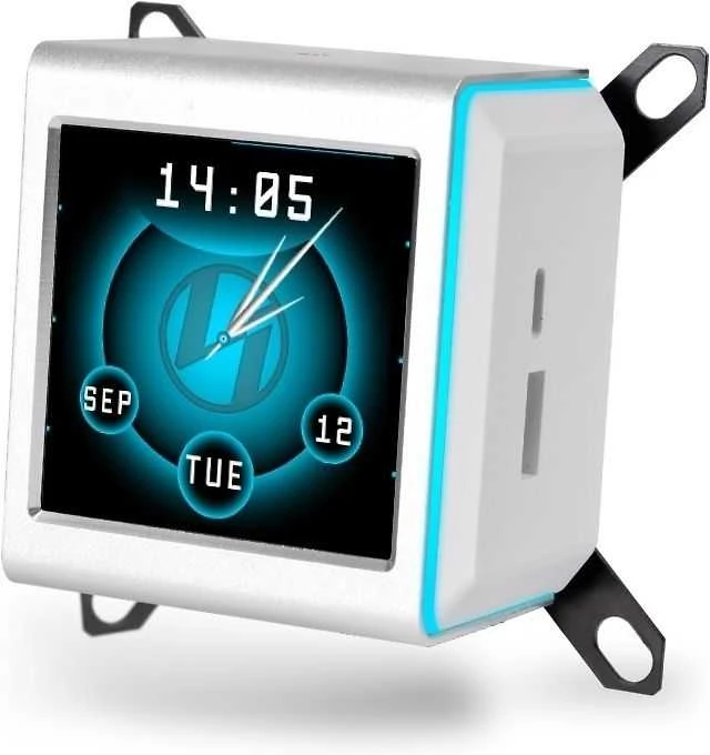 Lian Li GALAHAD II LCD 280 AIO, ARGB – baltos spalvos