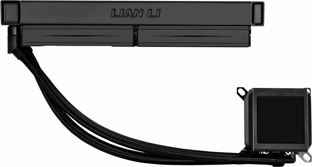Lian Li GALAHAD II LCD 280 AIO, ARGB – juodos spalvos