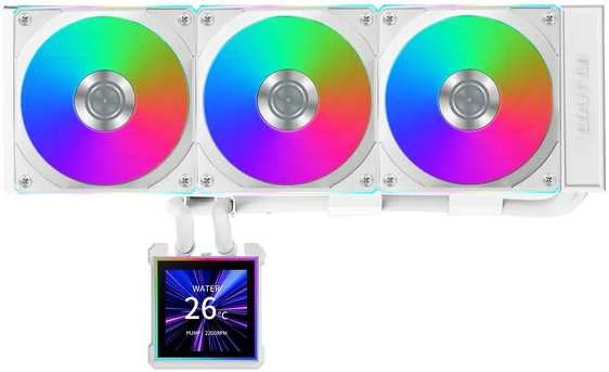 Lian Li HydroShift II 360mm radiatorius su LCD ekranu