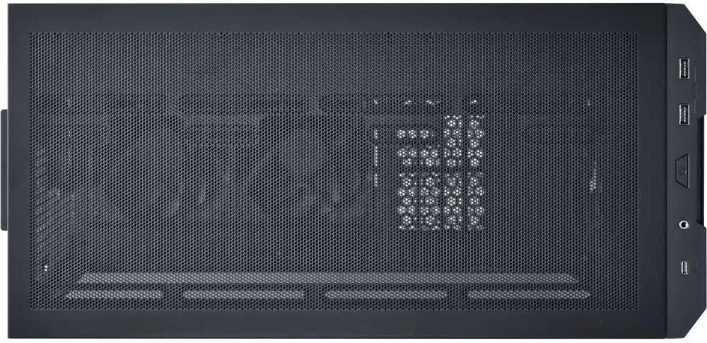 Lian Li LANCOOL 207 PC kompiuterio korpusas, Midi-Tower, ATX, Tempered Glass – juodos spalvos