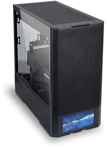 Lian Li LANCOOL 207 Digital PC-kompiuterio korpusas, Midi-Tower, ATX, Tempered Glass – juodos spalvos