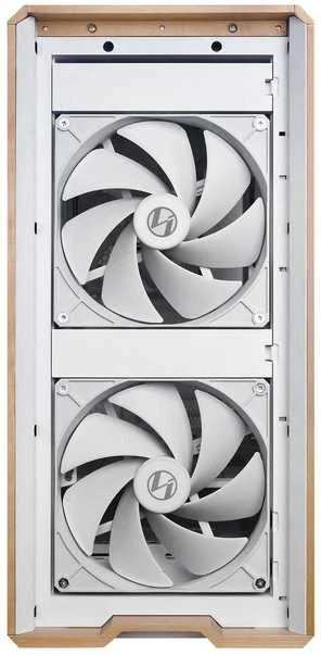 Lian Li LANCOOL 217 PC-kompiuterio korpusas, Midi-Tower, ATX, Tempered Glass – baltos spalvos