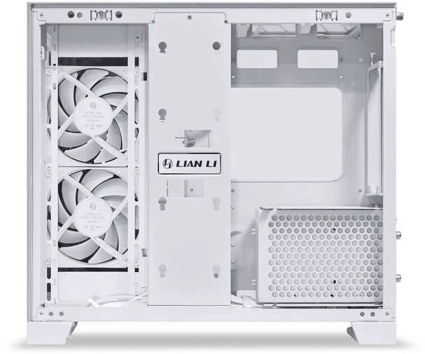 Kompiuterio korpusas Lian Li O11 Dynamic Mini V2, Baltas