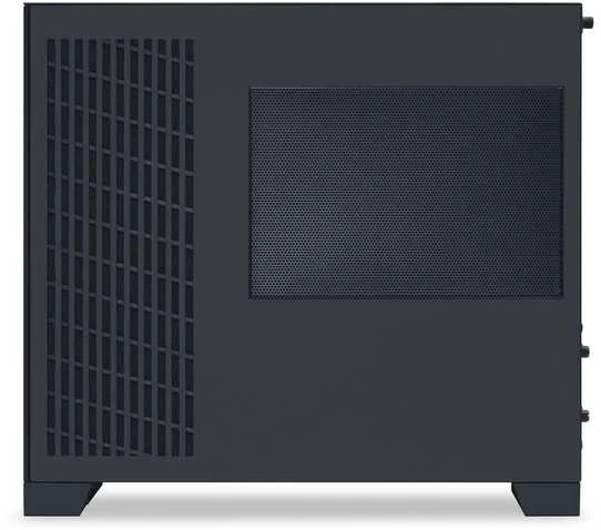 Lian Li O11 Dynamic Mini V2 Flow PC-kompiuterio korpusas, Mini-kompiuterio korpusas, ATX, Tempered Glass – inklusive 5x 120-mm-Lüfter, juodos spalvos