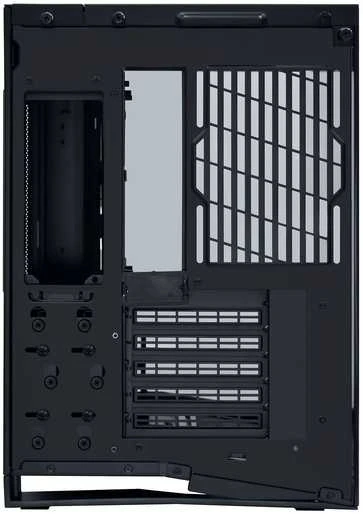 Lian Li O11 Dynamic Mini V2 Flow PC-kompiuterio korpusas, Mini-kompiuterio korpusas, ATX, Tempered Glass – inklusive 5x 120-mm-Lüfter, juodos spalvos