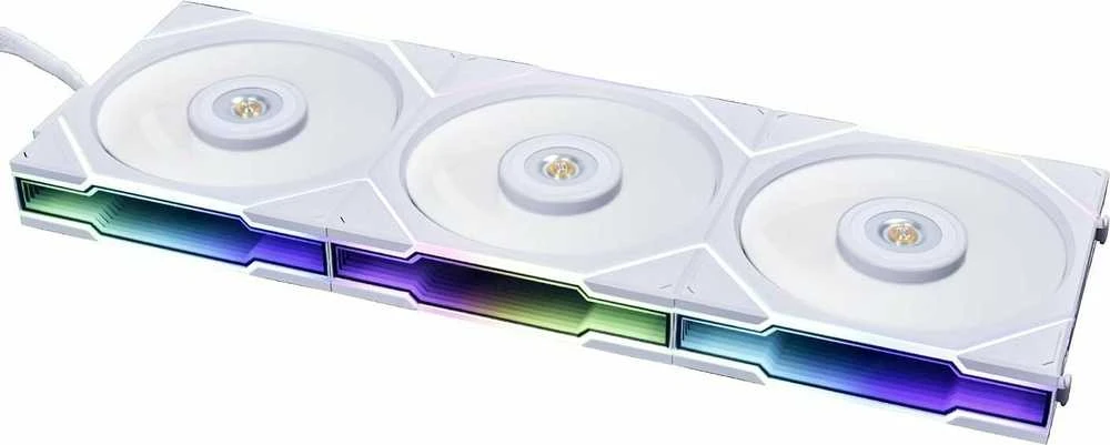 Lian Li UNI FAN TL Series korpuso ventiliatorius, 3er-Pack su valdikliu- 120mm, baltos spalvos