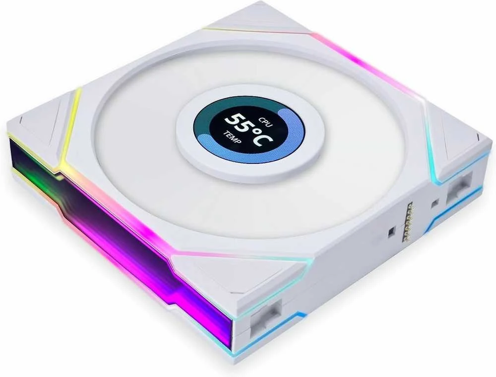 Lian Li UNI FAN TL LCD ventiliatorius su rodmenų ekranu