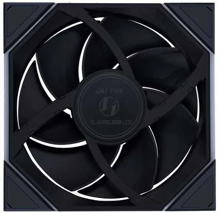 Lian Li UNI FAN TL LCD Wireless korpuso ventiliatorius, ARGB, PWM – 140mm, juodos spalvos