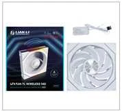 Lian Li UNI FAN TL Wireless korpuso ventiliatorius, ARGB, PWM – 140mm, baltos spalvos